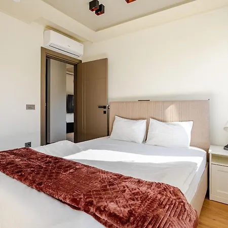 Lueks 1plus1 Dairetaban Isitma, Klima, Wifi Apartman Antalya