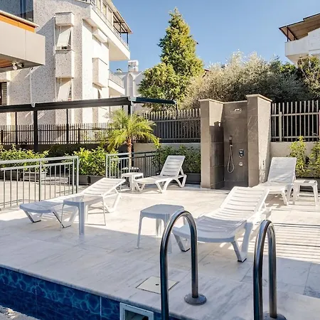 Apartman Lueks 1plus1 Dairetaban Isitma, Klima, Wifi Antalya