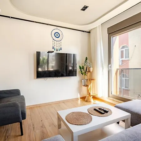Lueks 1plus1 Dairetaban Isitma, Klima, Wifi Apartment Antalya